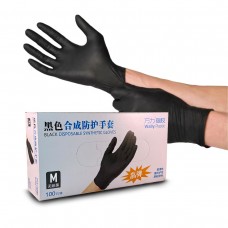 Перчатки WALLY PLASTIC черные